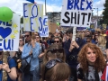 Manifestantes en la "Marcha por Europa" el 2 de julio del 2016 en Londres
